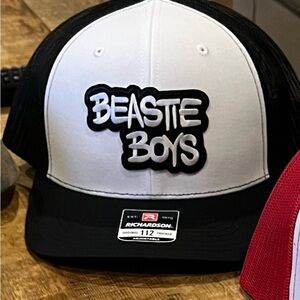 Beastie Boys Black and White Trucker Hat